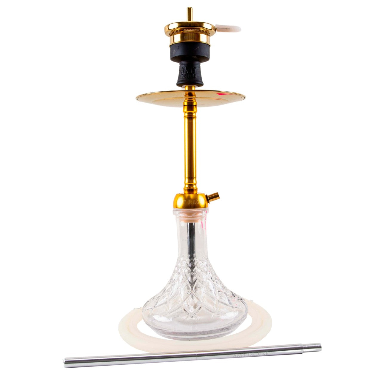 Amy Deluxe Shisha 120.02 Alu Joy S Gold + Clear