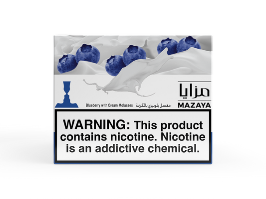 Mazaya Tobacco – Blueberry With Cream