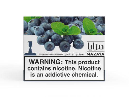 Mazaya Tobacco – Blueberry With Mint