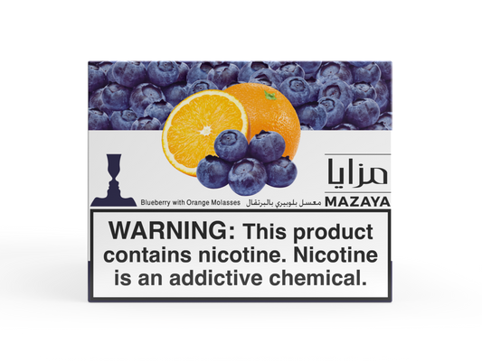 Mazaya Tobacco – Blueberry With Orange