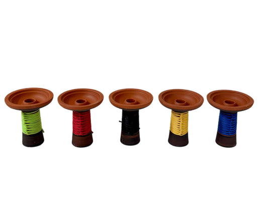 Ceramic Hookah Bowl Tie Rope Style 1