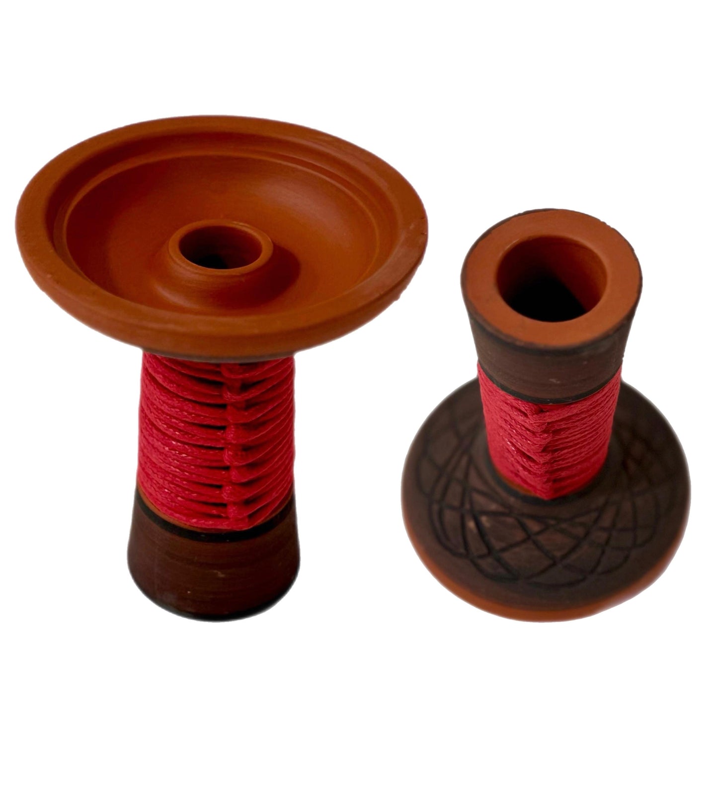 Ceramic Hookah Bowl Tie Rope Style 1