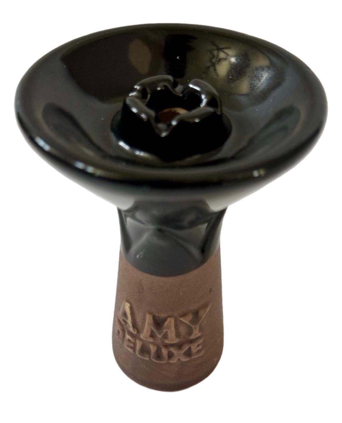 Amy Deluxe Hookah Bowl Black+Brown TK002