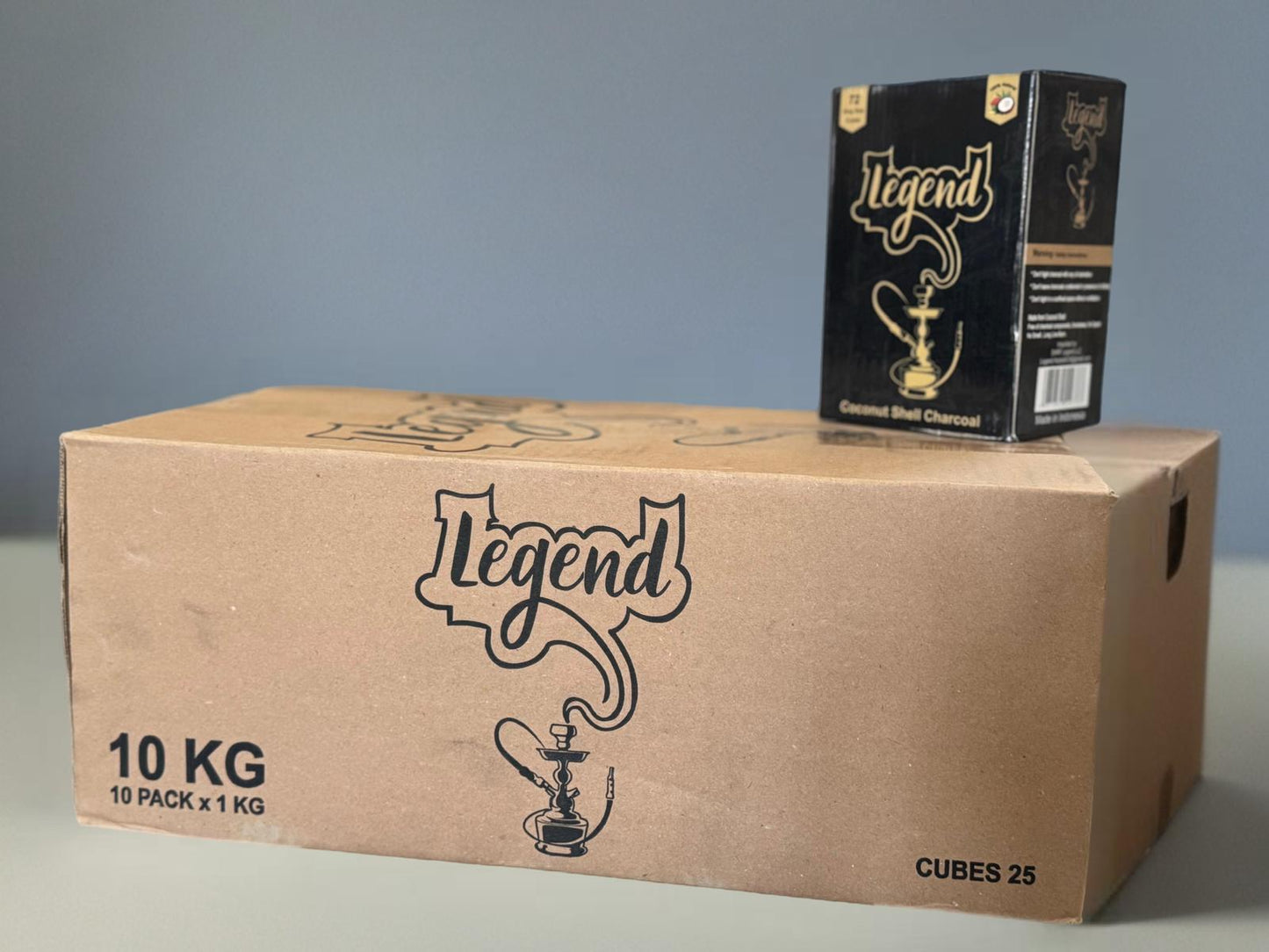 Legend Charcoal Box 1kg x 10