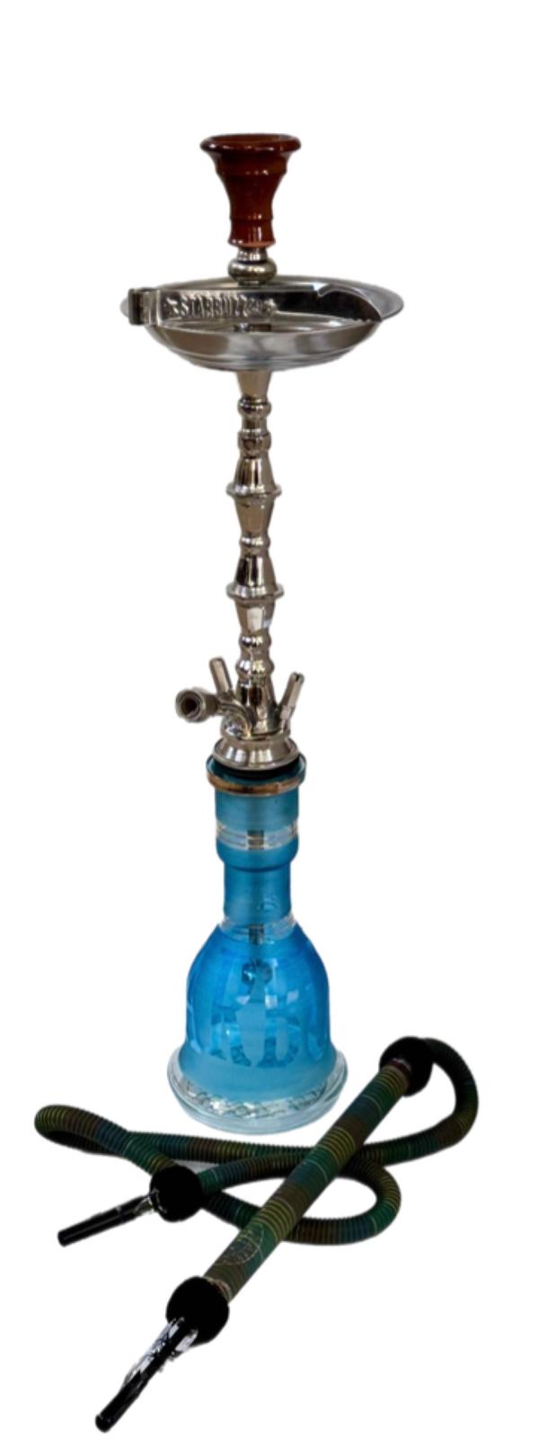 Starbuzz Egyptian Style Hookah Silver Pipe